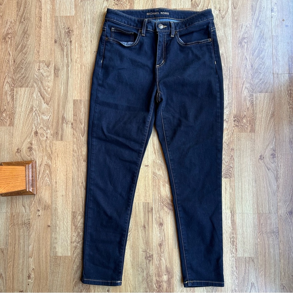 Michael Kors Denim Jeans Skinny High Rise Size 8 - Picture 2 of 5